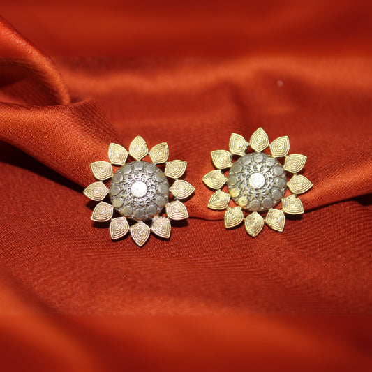 Silva Sutra floral studs
