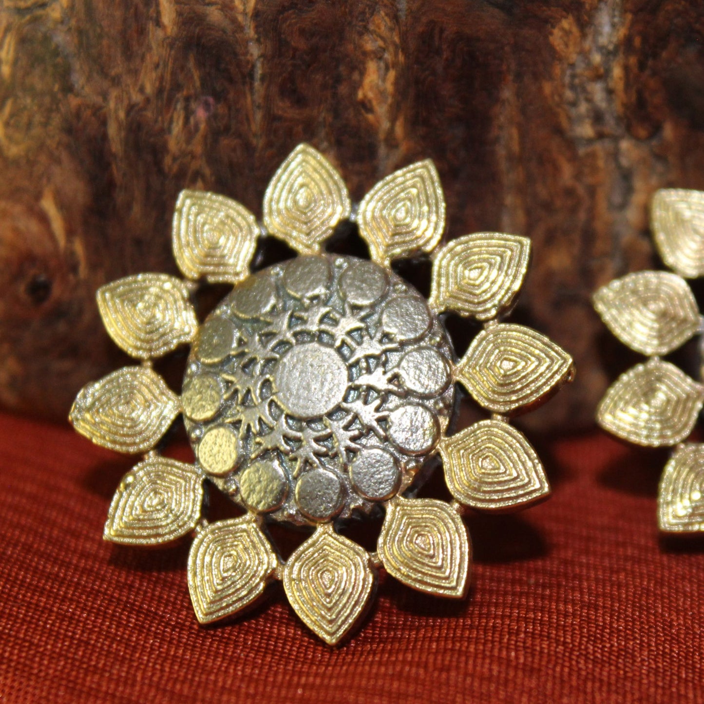 Silva Sutra floral studs
