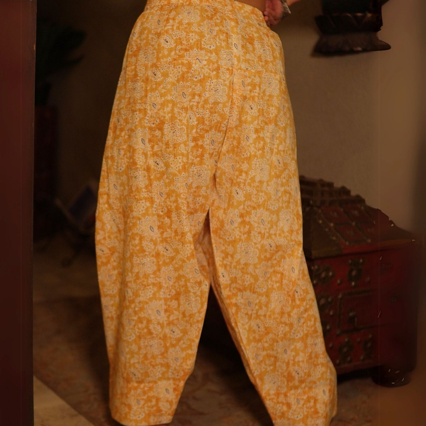 Yellow Farshi Salwar Kurta Set