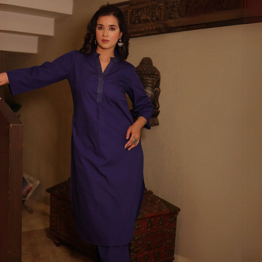 Royal blue co-ord set