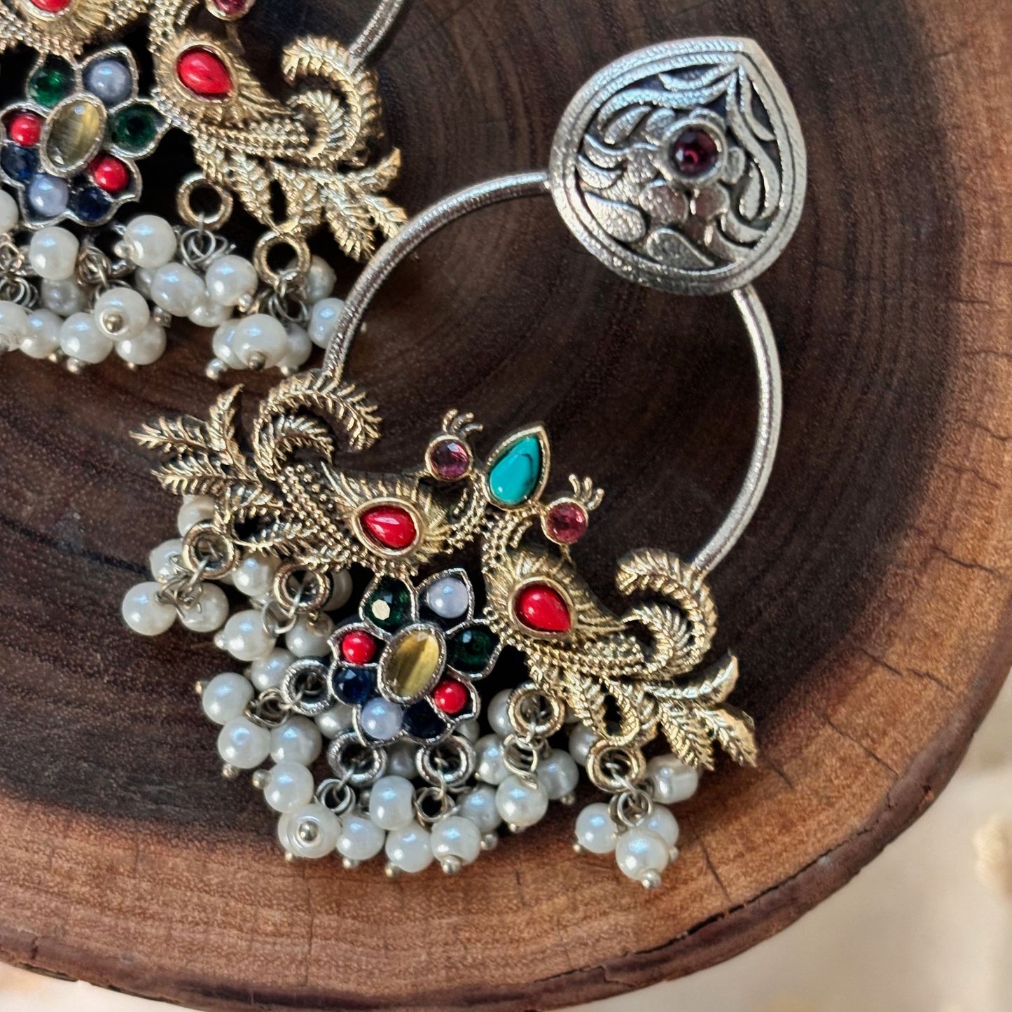 Silva Sutra Mosaic Muse Hoops