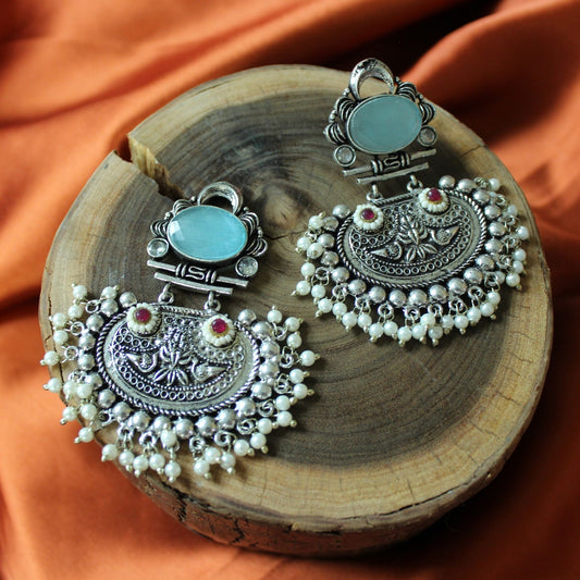 Silva Sutra pastel drop earrings