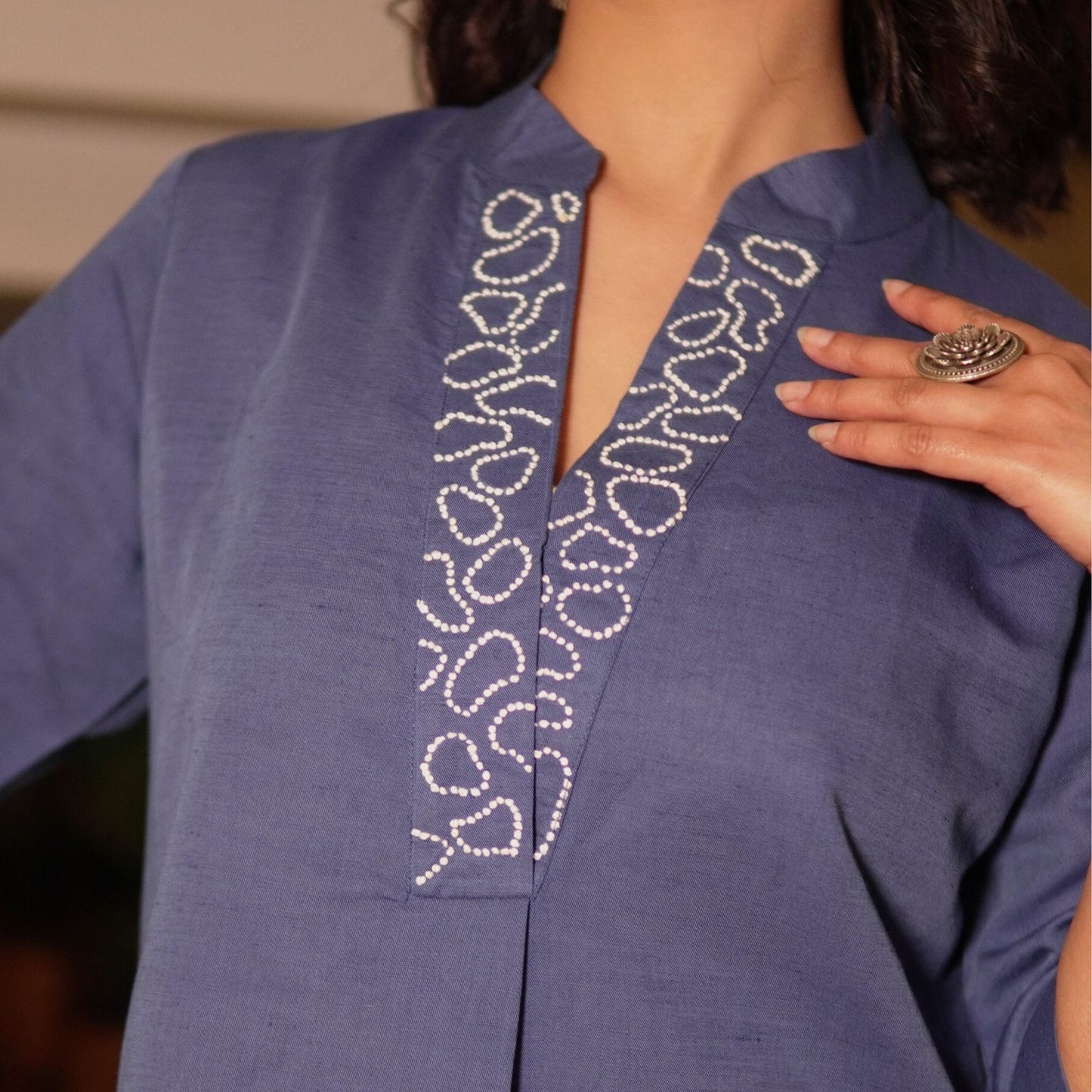 Blue Linen Co-ord set