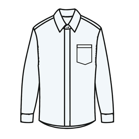 Regular collar full sleeves shirt