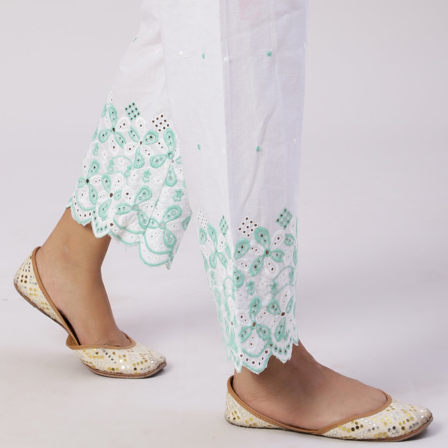 Cotton Embroidered co-ord set