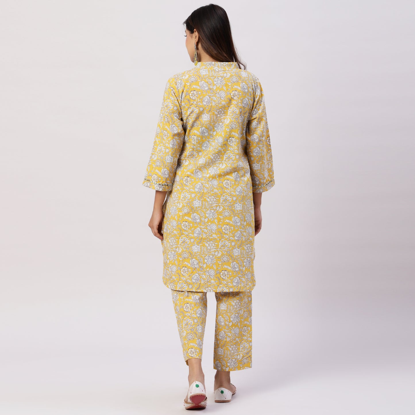 Printed cotton co-ord set