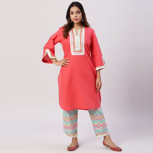 Cotton Linen co-ord set