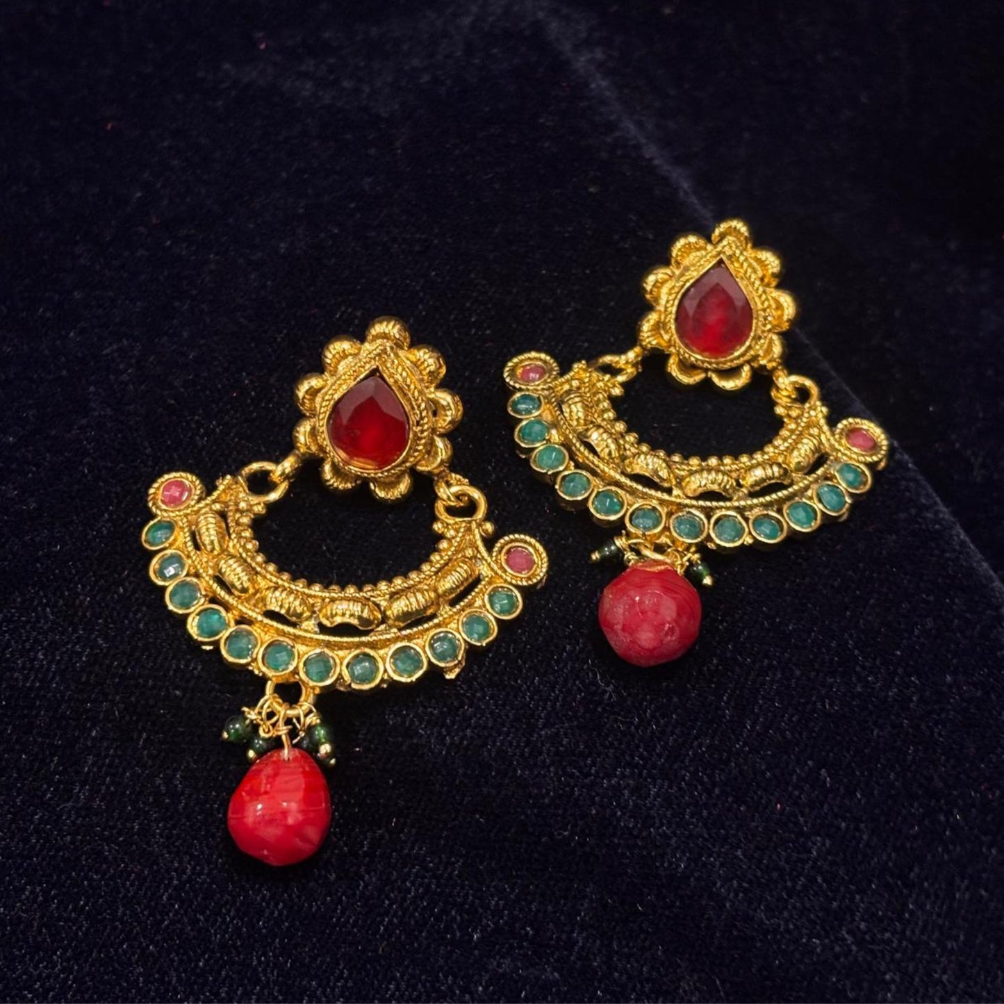 Gold-Toned Chandbalis