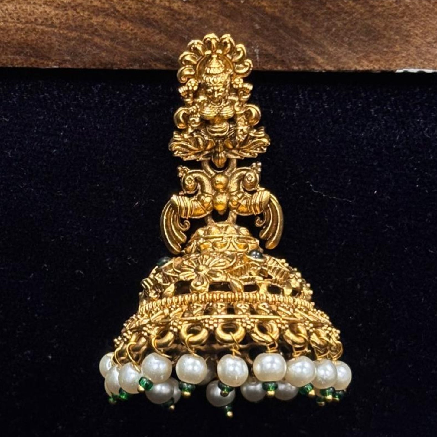 Temple Lakshmi Jhumka