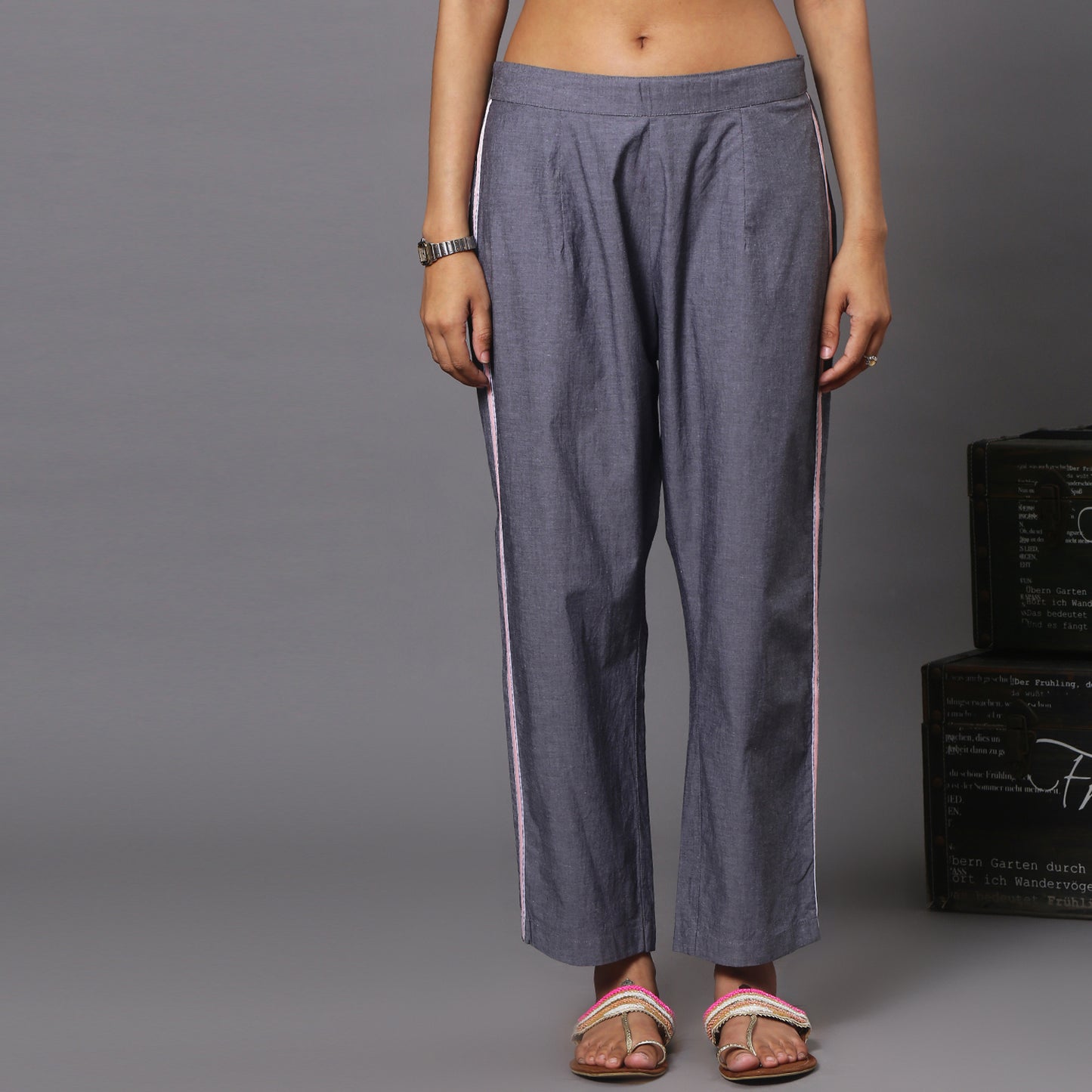 Grey Cotton Co-ord set
