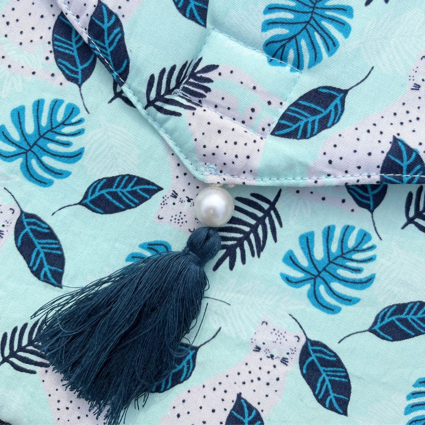 Blue Printed IPad Sleeve