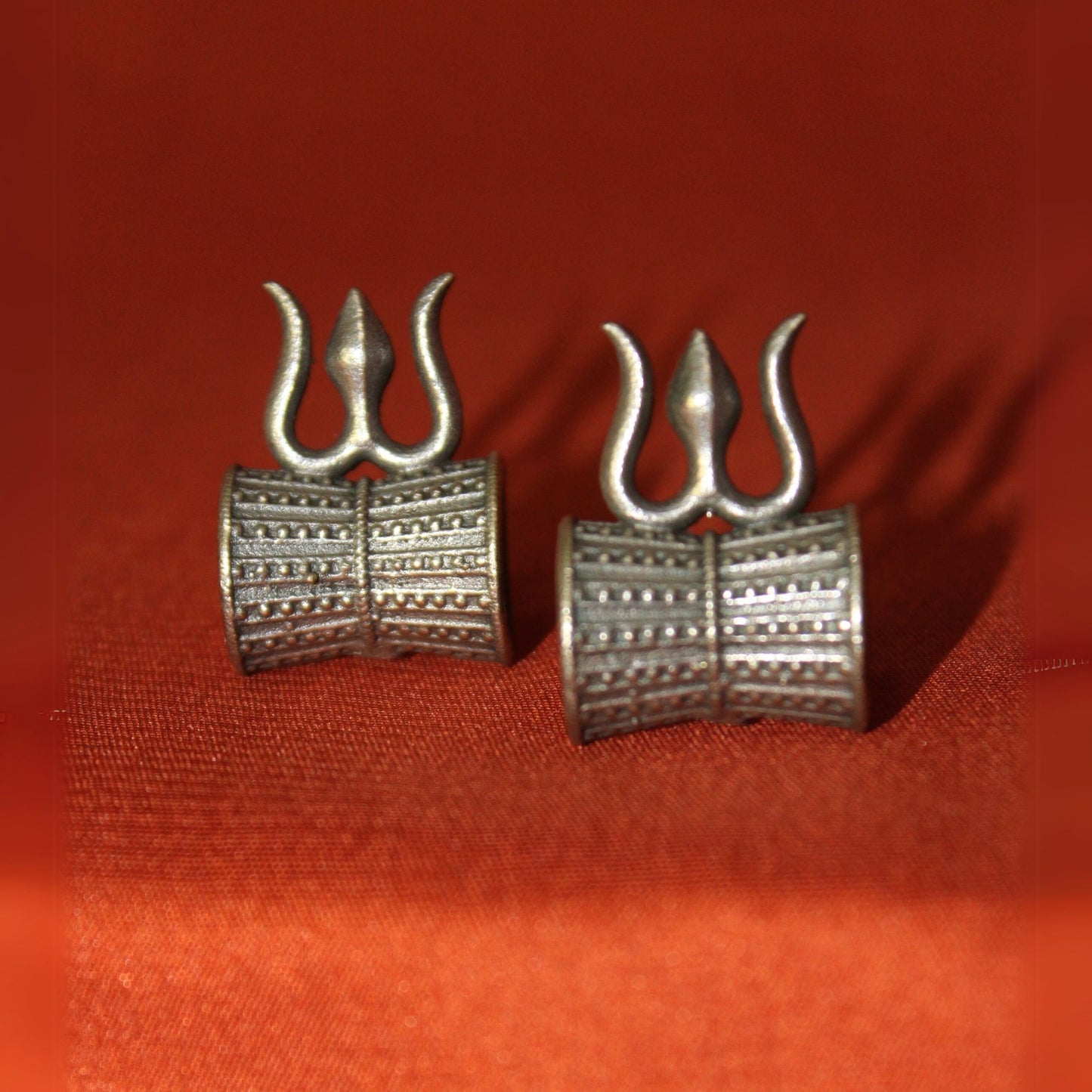 Silva Sutra Divine Damru Earrings