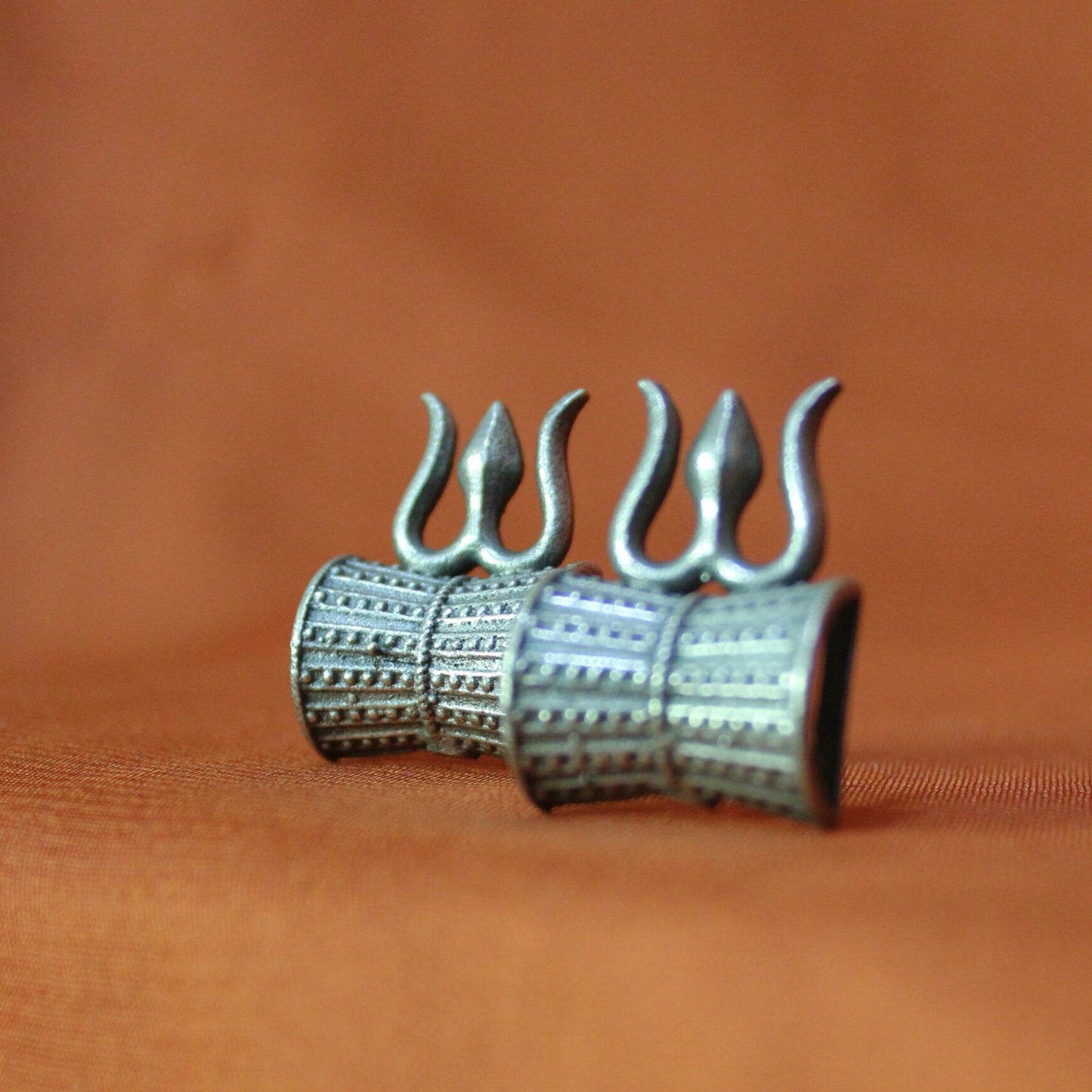 Silva Sutra Divine Damru Earrings