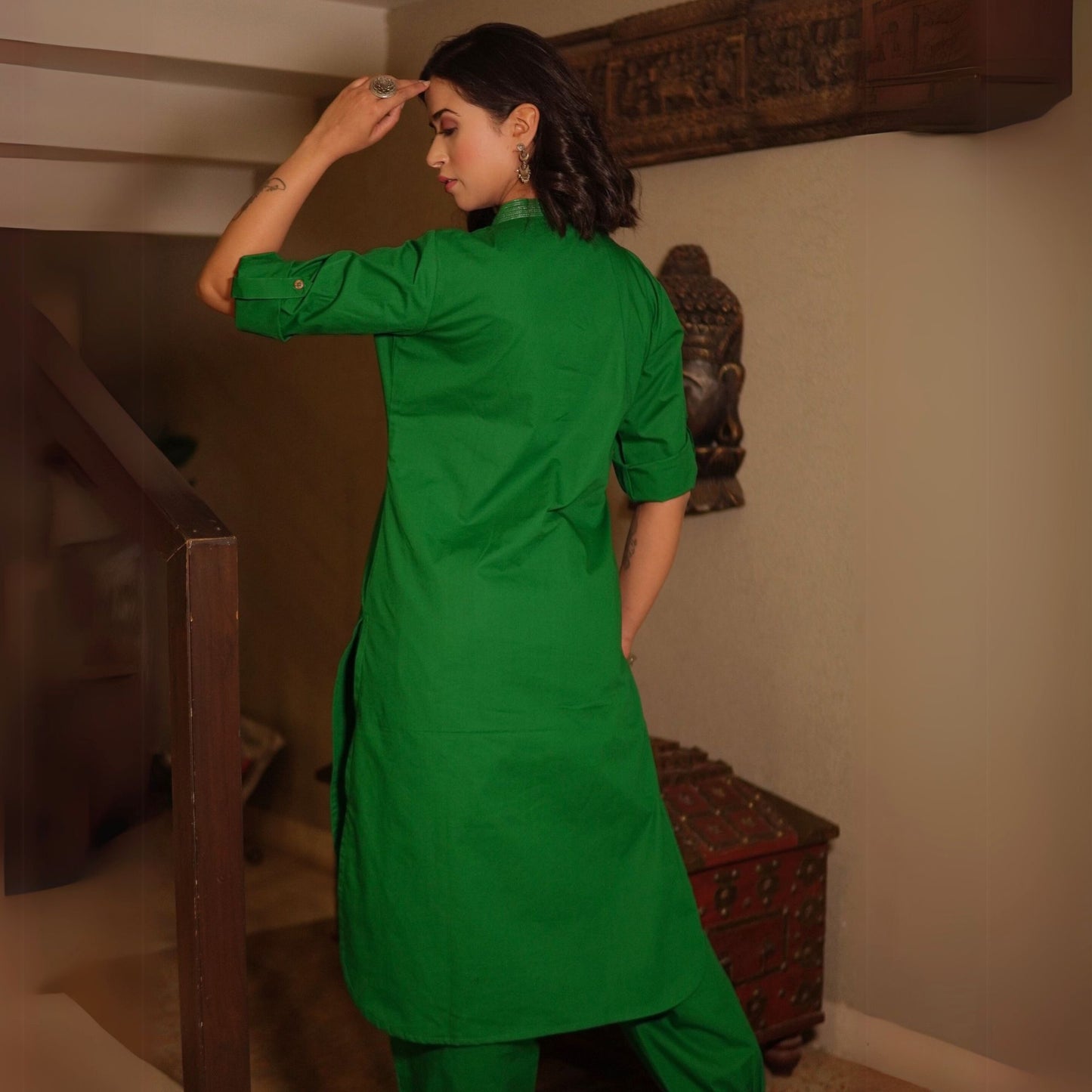 Green Co-ord Set