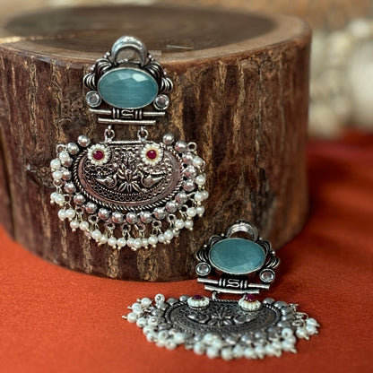 Silva Sutra pastel drop earrings