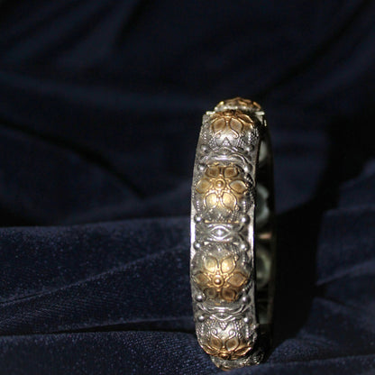 Silva Sutra dual tone bangle- 1 Piece