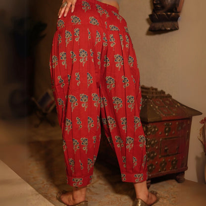 Indigo Chanderi Kurta Set