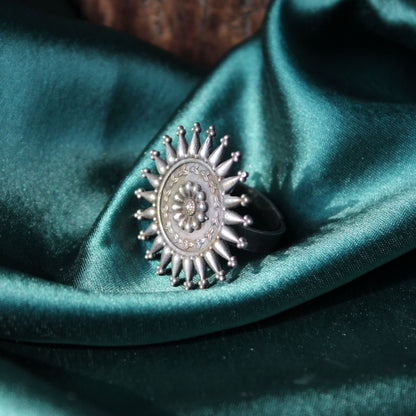 Sun Oxidised Ring