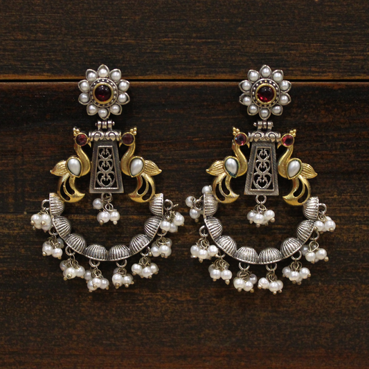 Mayura Gold Silver Chandbalis