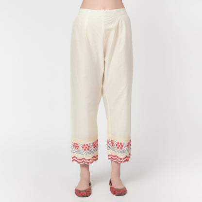 fushia pink chanderi kurta Set