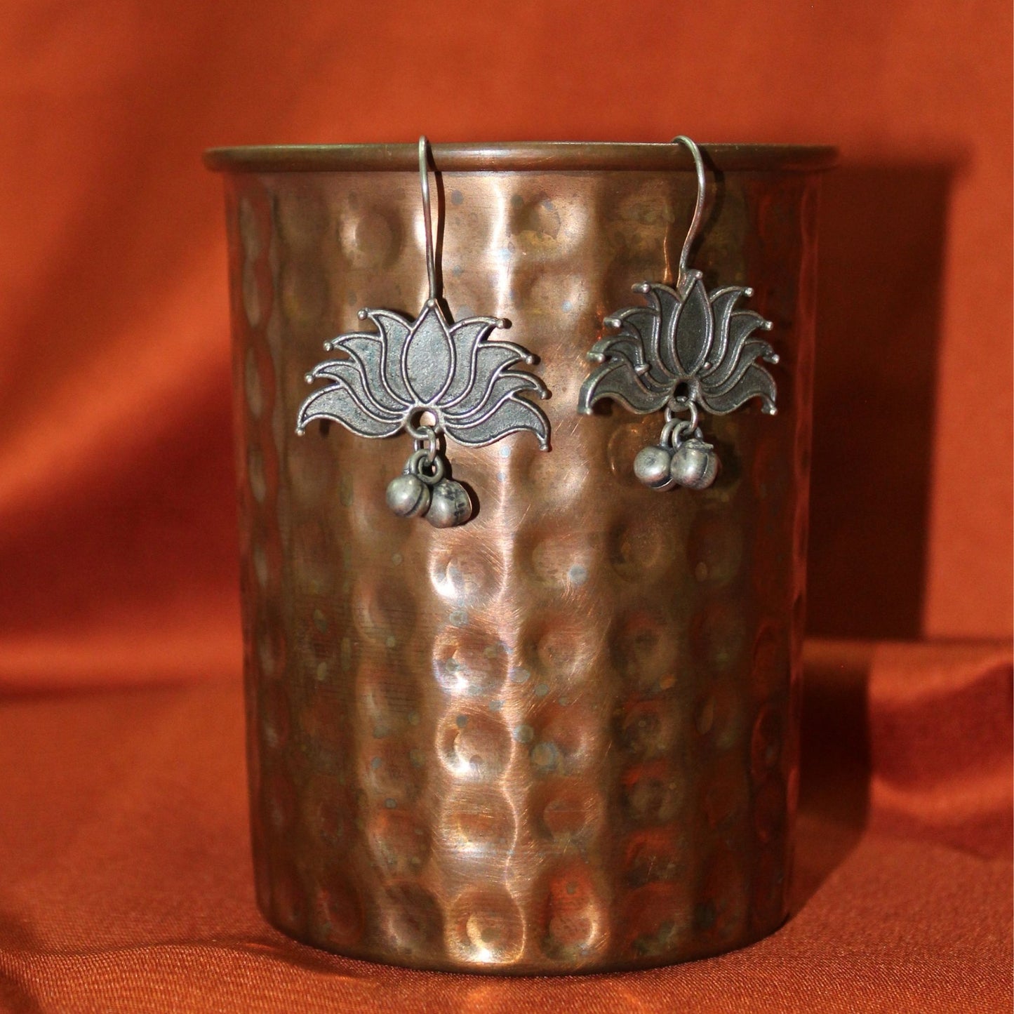 Silva Sutra Lotus earrings
