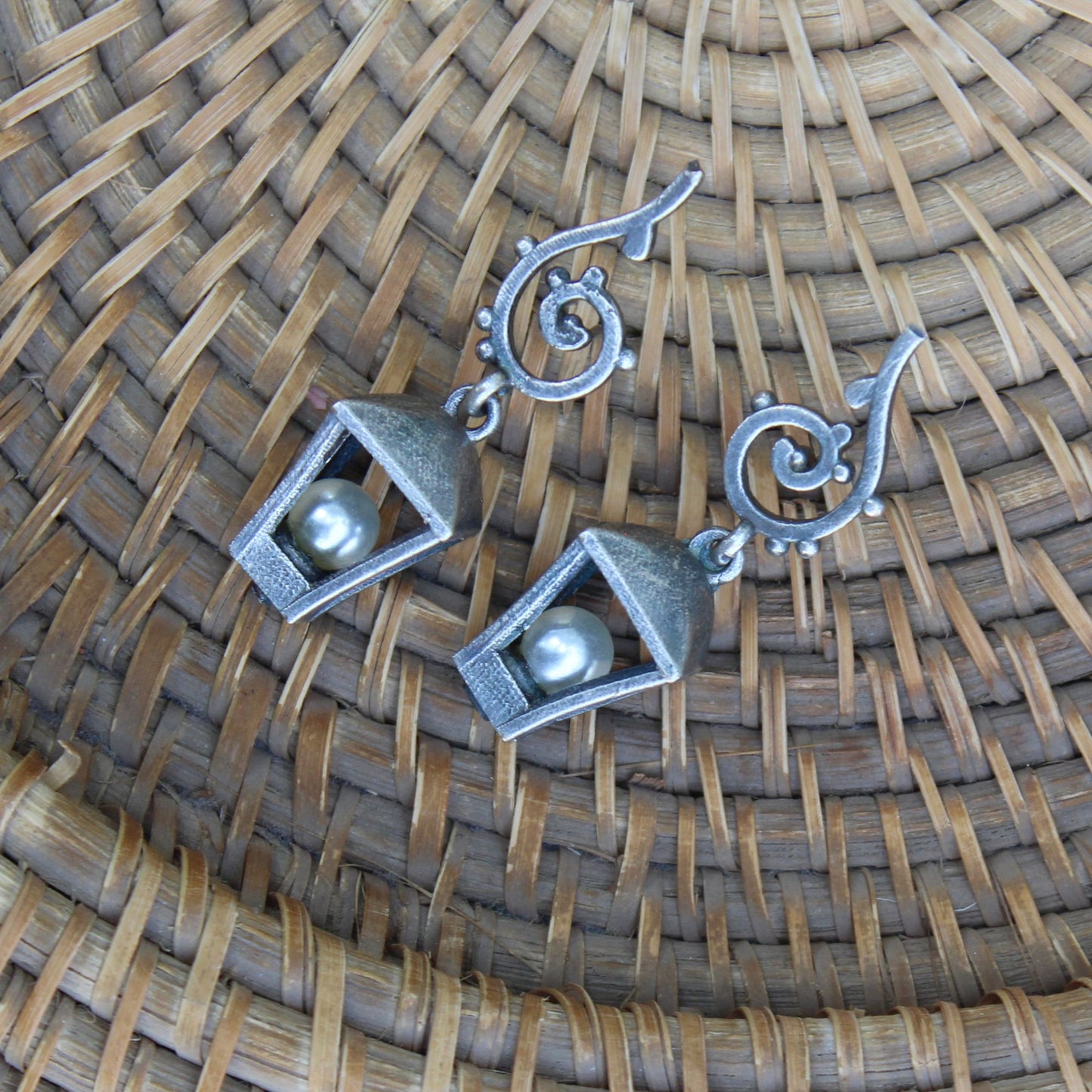 Silva Sutra Lantern Earrings