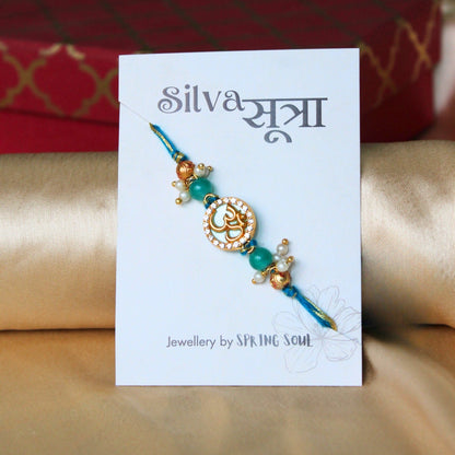 Divine om serenity rakhi