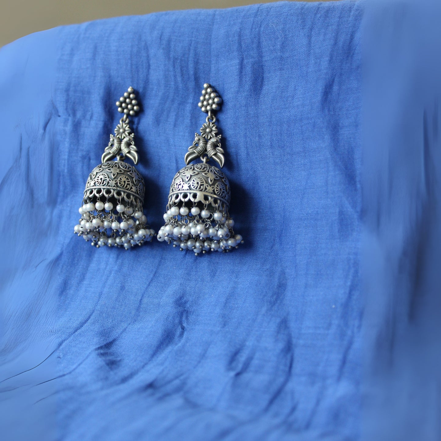 Mayuri Pearl Jhumkas