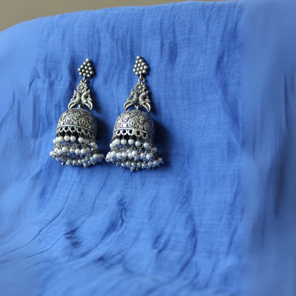 Mayuri Pearl Jhumkas