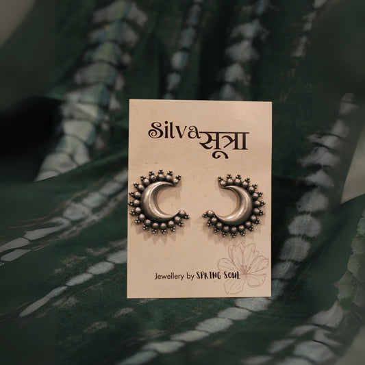 Tribal moon studs