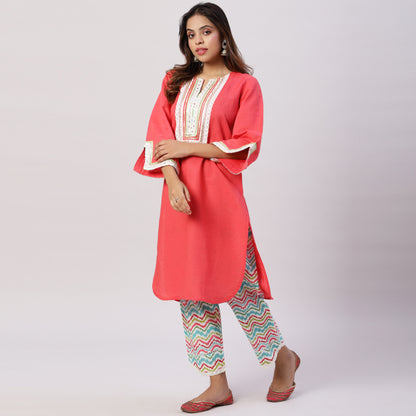 Cotton Linen co-ord set