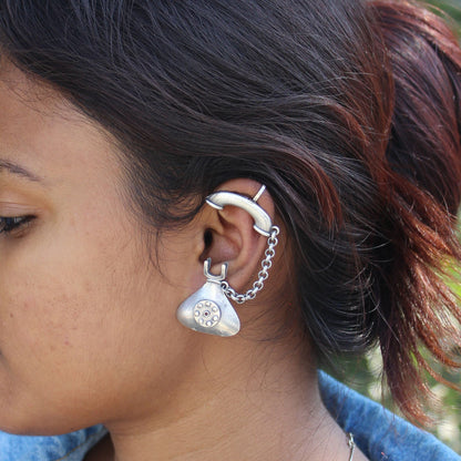 Silva Sutra Quirky Phone Earrings