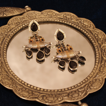 Black Stone Tribal Drops