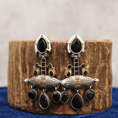 Black Stone Tribal Drops