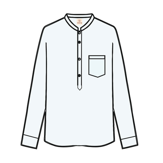 Full sleeves kurta style shirt