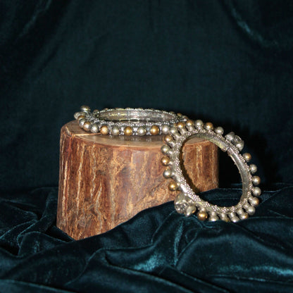 Silva Sutra Dual Tone Horizon Bangle