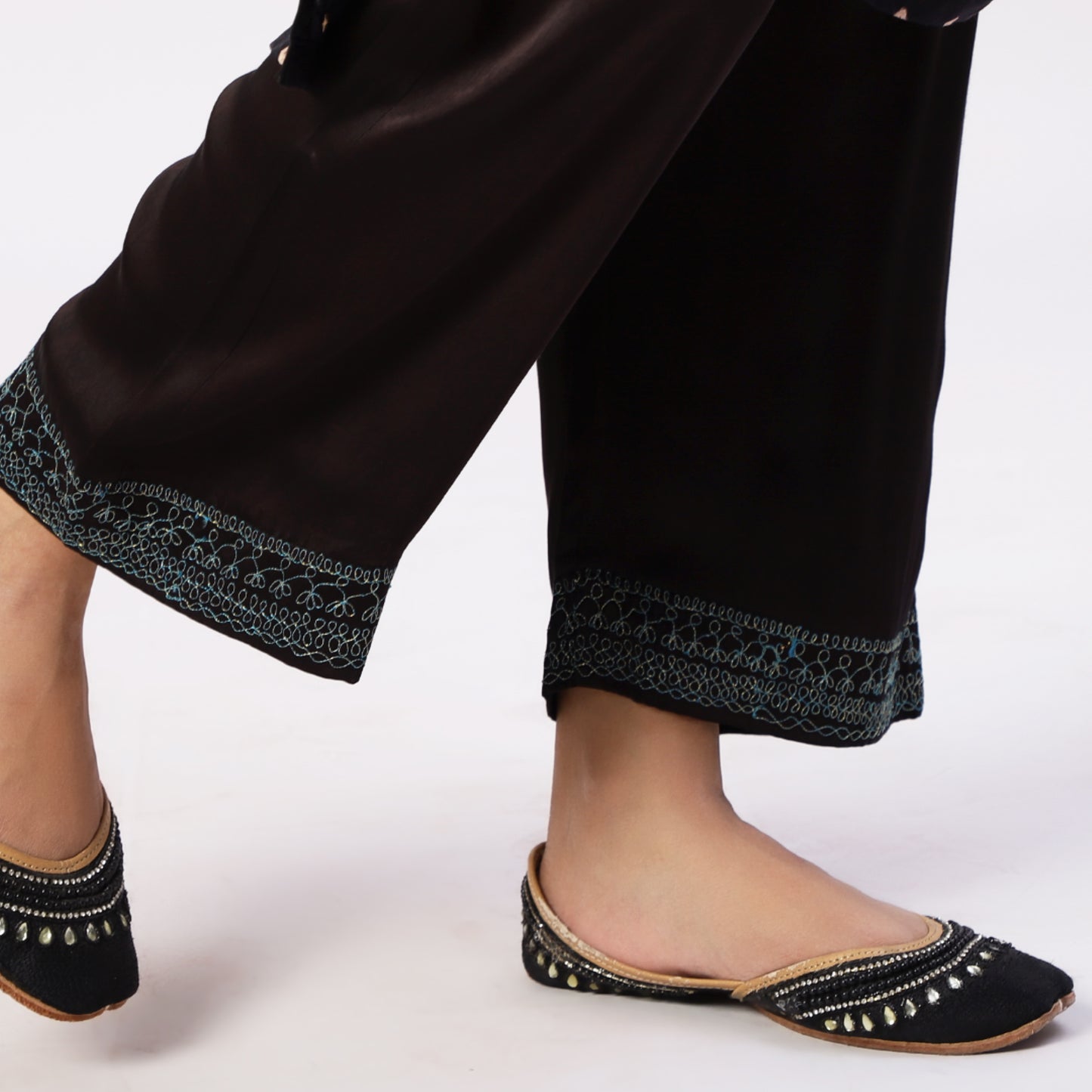 Modal Silk Bandhani kurta set