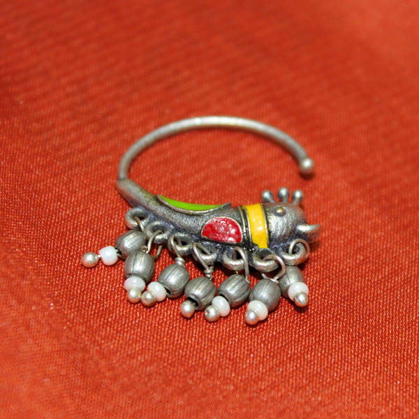 Silva Sutra chirpy bird nose ring