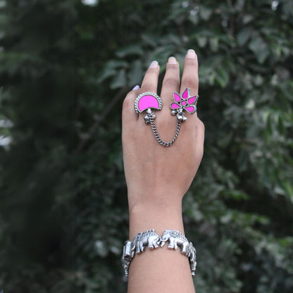 Silva Sutra Statement connector rings