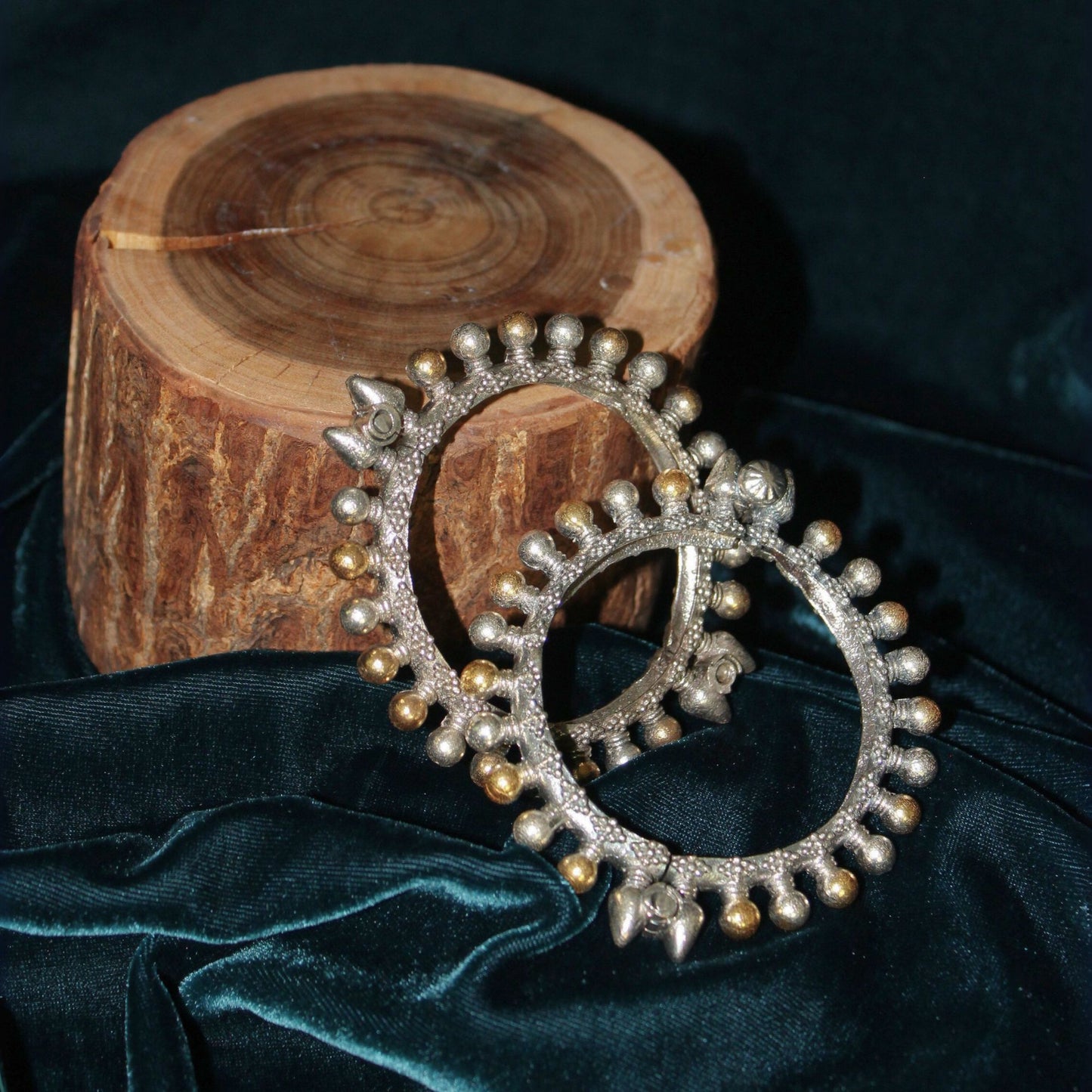Silva Sutra Dual Tone Horizon Bangle