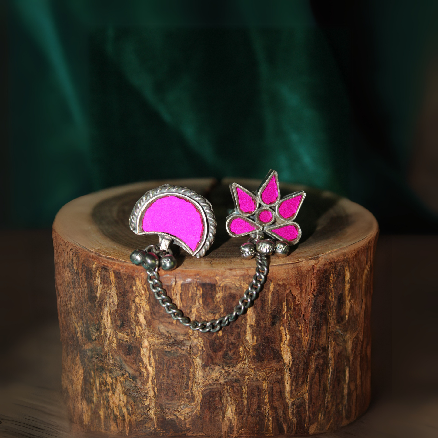 Silva Sutra Statement connector rings
