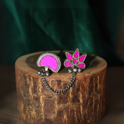 Silva Sutra Statement connector rings