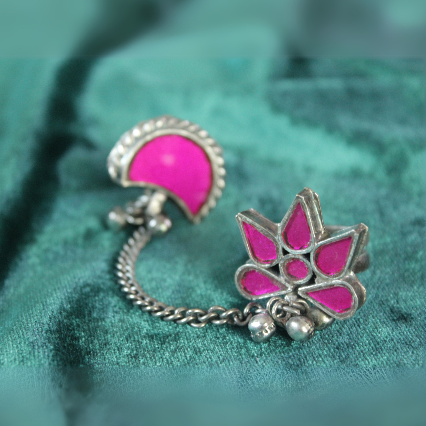 Silva Sutra Statement connector rings