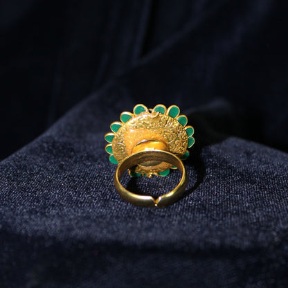 Silva Sutra Zinnia rings