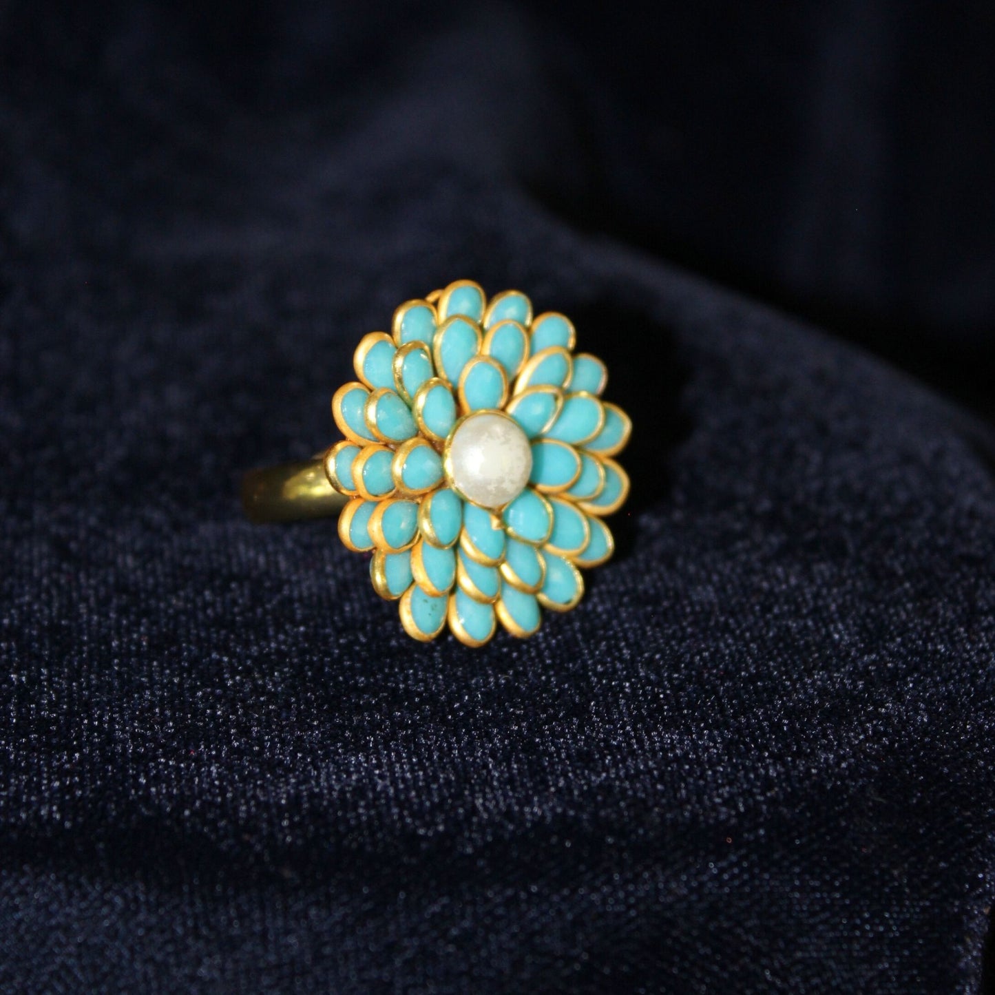 Silva Sutra Zinnia rings