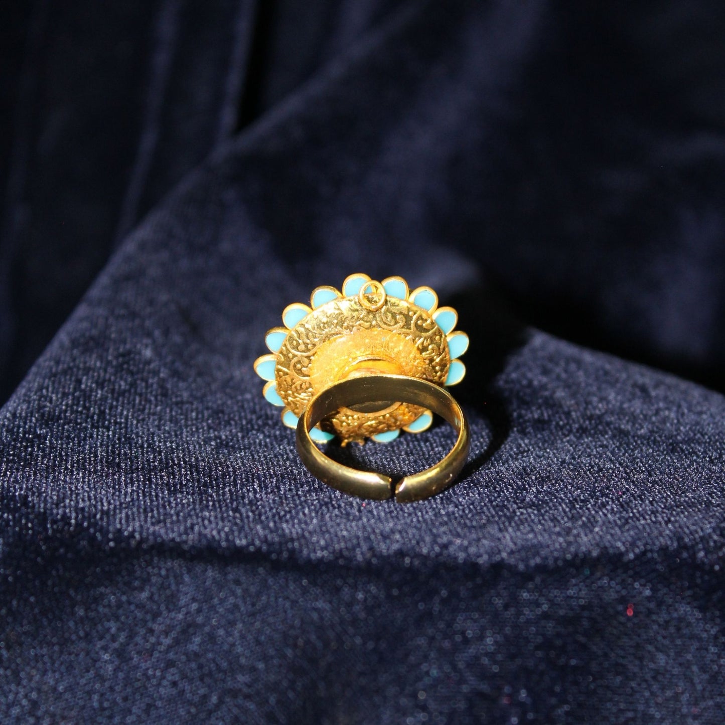 Silva Sutra Zinnia rings