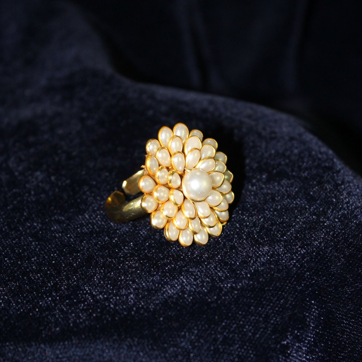 Silva Sutra Zinnia rings