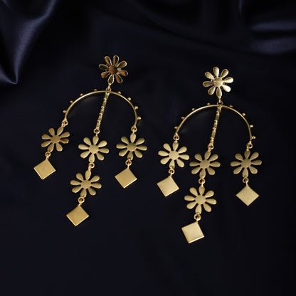 Golden Blossom Chandeliers