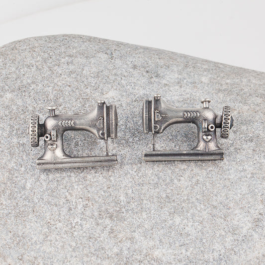 Silva Sutra Sewing Machine Earrings