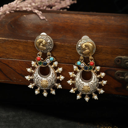 Dual-Tone Tribal Fusion Statement Piece